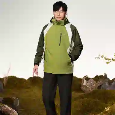 蕉下 户外速干登山徒步机能纯色冲锋裤 男款