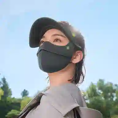 蕉下 帽檐款舒感特护防风保湿 口罩 女款