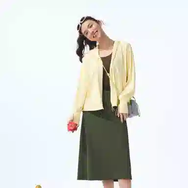 蕉下 宽松包容身型显瘦时尚遮热 透气速干降温凉感防晒衣 女款