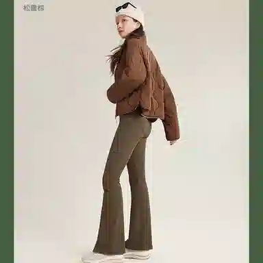 蕉下 高腰纯色瑜伽休闲裤 女款 漫暮黑