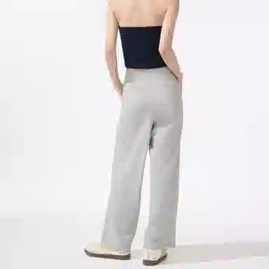 蕉下 百搭纯色高腰阔腿休闲裤 女款