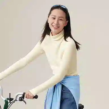 蕉下 高领保暖绒感针织衫 女款