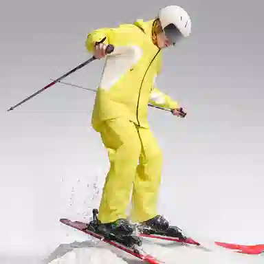 蕉下 宽松直筒专业防水纯色加绒保暖户外滑雪裤 男女同款