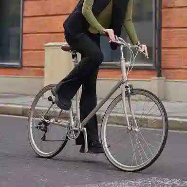 蕉下 高腰纯色瑜伽休闲裤 女款 漫暮黑