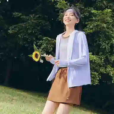 蕉下 宽松包容身型显瘦时尚遮热 透气速干降温凉感防晒衣 女款