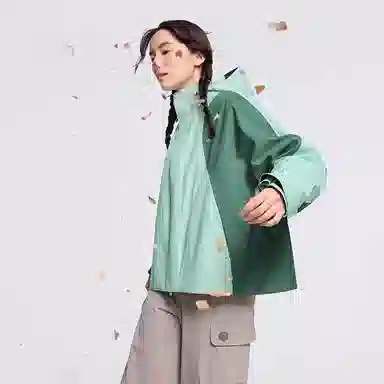 蕉下  户外三合一露营拉链宽松  防水防风防紫外线透气防泼水耐磨保暖速干超轻冲锋衣 女款