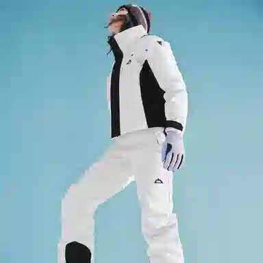 蕉下 短款修身单双板专业防水保暖滑雪衣 女款