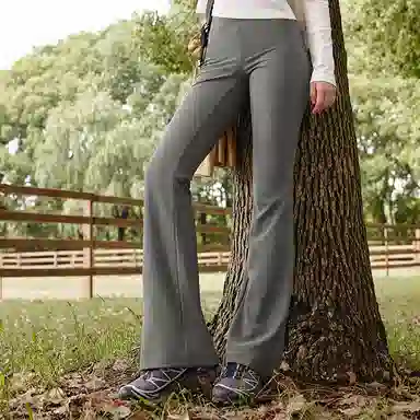 蕉下 保暖微喇高弹高腰瑜伽休闲裤 女款