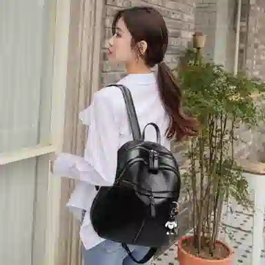 Wiersaam PU Backpack Black