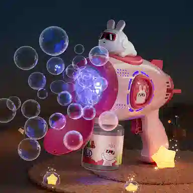 星珀乐 太空兔泡泡枪 手持全自动 泡泡机