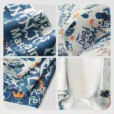 MAST POINT Plant Floral Cartoon Print Boxer Briefs 3-Pack