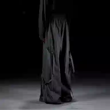 Huànxiàngzhě Wide Leg Trousers Black