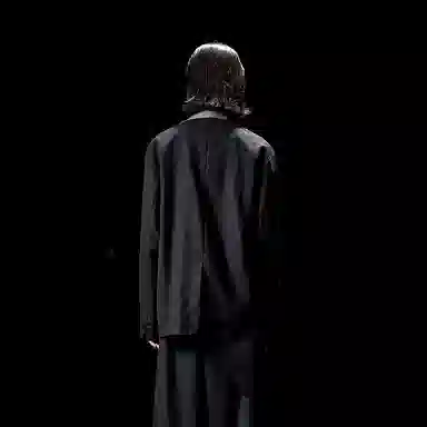 Huànxiàngzhě Asymmetric Blazer Black