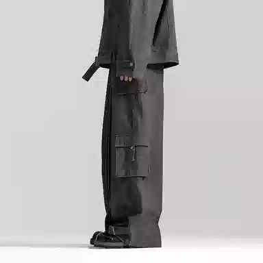 Huanzhe Cargo Pants Grey