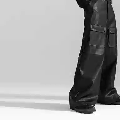 Huanzhe Black Cargo Pants