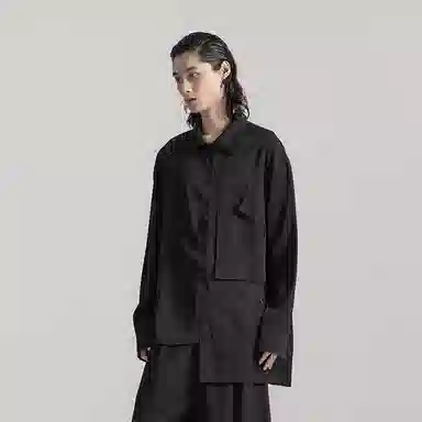 Huanzhe Long Sleeve Shirt Black