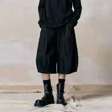 幻象者 原创设计灯笼裤阔腿七分裤 男女同款