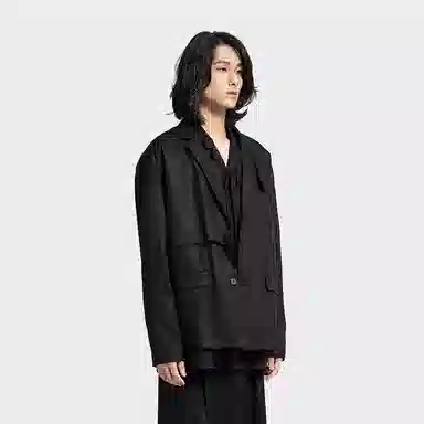 Huanzhe Original Design Blazer Black