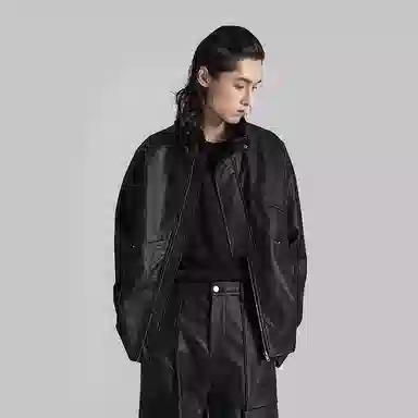 Huànxiàngzhě Zip Jacket Black