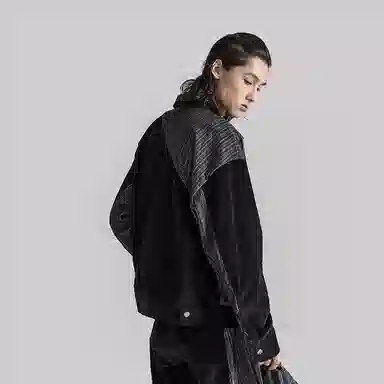 Huanzhe Corduroy Jacket Black