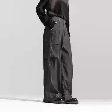 Huanzhe Cargo Pants Grey