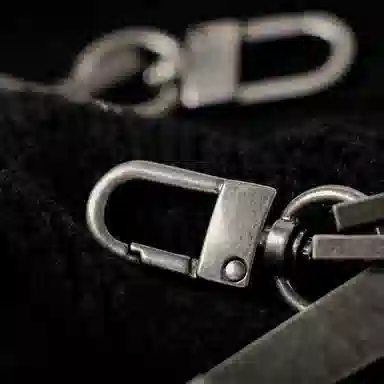 Phantom Zinc Alloy Pant Chain Silver