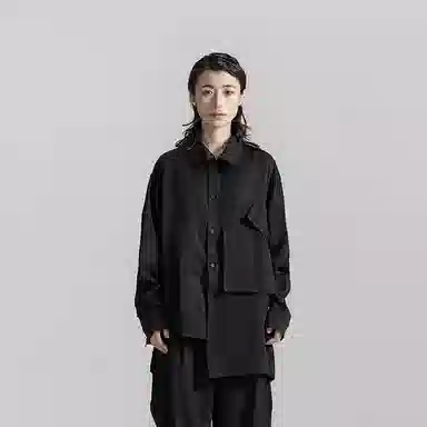 Huanzhe Long Sleeve Shirt Black