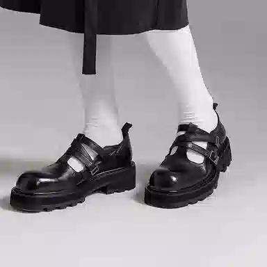 幻象者 日常时尚 玛丽珍鞋 男女同款 黑色