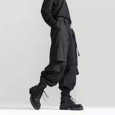 Huànxiàngzhě Black Jogger Pants