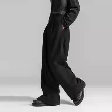 Huanzhe Wool Deconstructed Pants