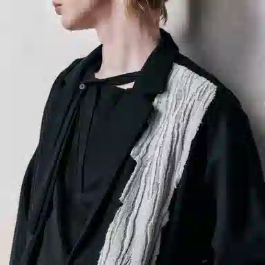 幻象者 秋冬 绣花拼接西装外套 男女同款