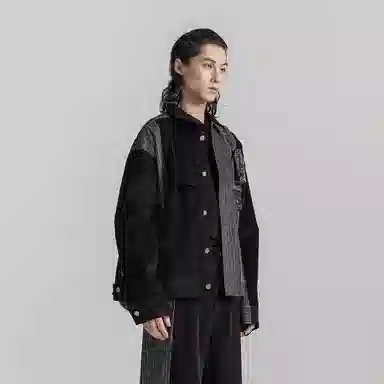 Huanzhe Corduroy Jacket Black
