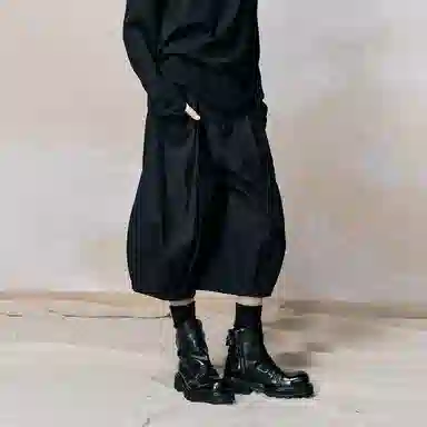 幻象者 原创设计灯笼裤阔腿七分裤 男女同款