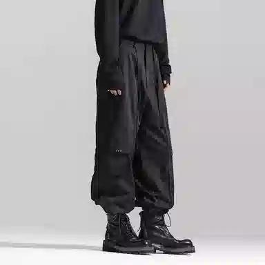 Huànxiàngzhě Black Jogger Pants