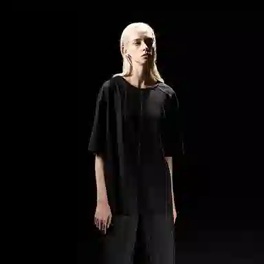 Phantom Stitch Tee Black