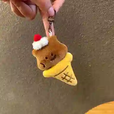 尚先生 原创卡通甜品公仔少女心百搭背包装饰玩偶挂坠 毛绒 挂件 男女同款情侣款