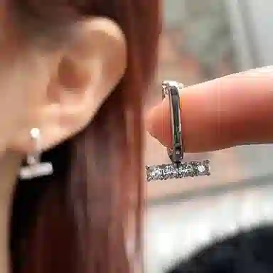 尚先生 高级感轻奢优雅精致大气 锆石 耳环 女款