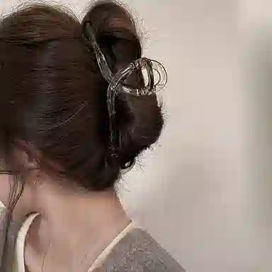 尚先生 发量多彩色高端鲨鱼 发夹 女款