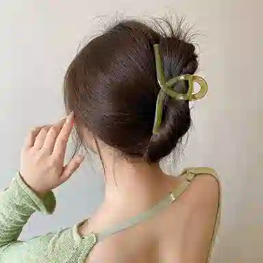 尚先生 发量多彩色高端鲨鱼 发夹 女款