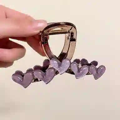 尚先生 清新高级感 亚克力 发夹 女款