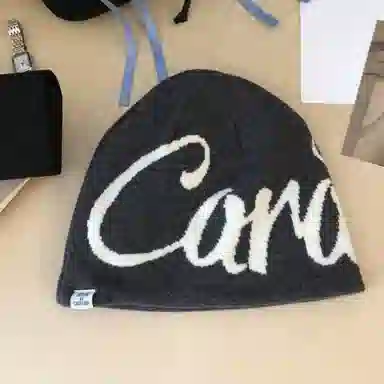 尚先生 街头字母提花双面戴针织帽嘻哈滑板护耳 毛线 绒线帽 男女同款情侣款