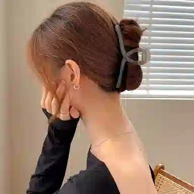 尚先生 发量多彩色高端鲨鱼 发夹 女款