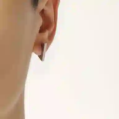 尚先生 个性三角形街头嘻哈气质耳圈小众气质耳坠 钛钢 耳环 男女同款情侣款