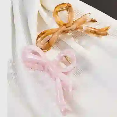 尚先生 大号波浪抓夹发量多高级感新中式头饰后脑勺鲨鱼夹 发夹 女款