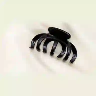 尚先生 夏季彩色大号盘发抓夹发量多亚克力后脑勺简约鲨鱼夹高级 发夹 女款