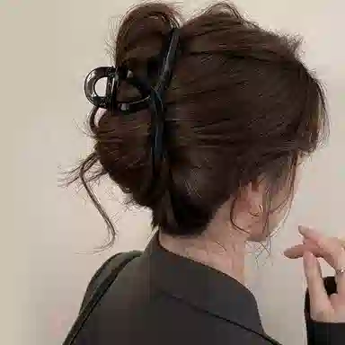 尚先生 抓夹大号 后脑勺高级感鲨鱼夹 发夹 女款