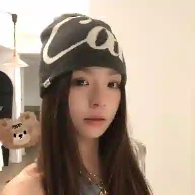 尚先生 街头字母提花双面戴针织帽嘻哈滑板护耳 毛线 绒线帽 男女同款情侣款