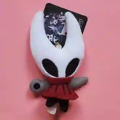 尚先生 空洞骑士游戏周边玩偶动漫公仔娃娃包包小挂饰 毛绒 挂件 男女同款情侣款