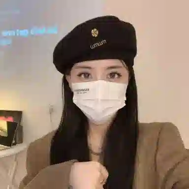 尚先生 法式复古 秋冬季大头围显脸小 高级感时尚百搭 棉 贝雷帽 女款