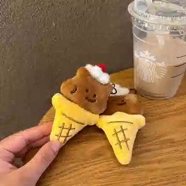 尚先生 原创卡通甜品公仔少女心百搭背包装饰玩偶挂坠 毛绒 挂件 男女同款情侣款